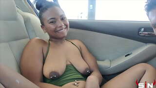 Dirty Děvka prdeli venku